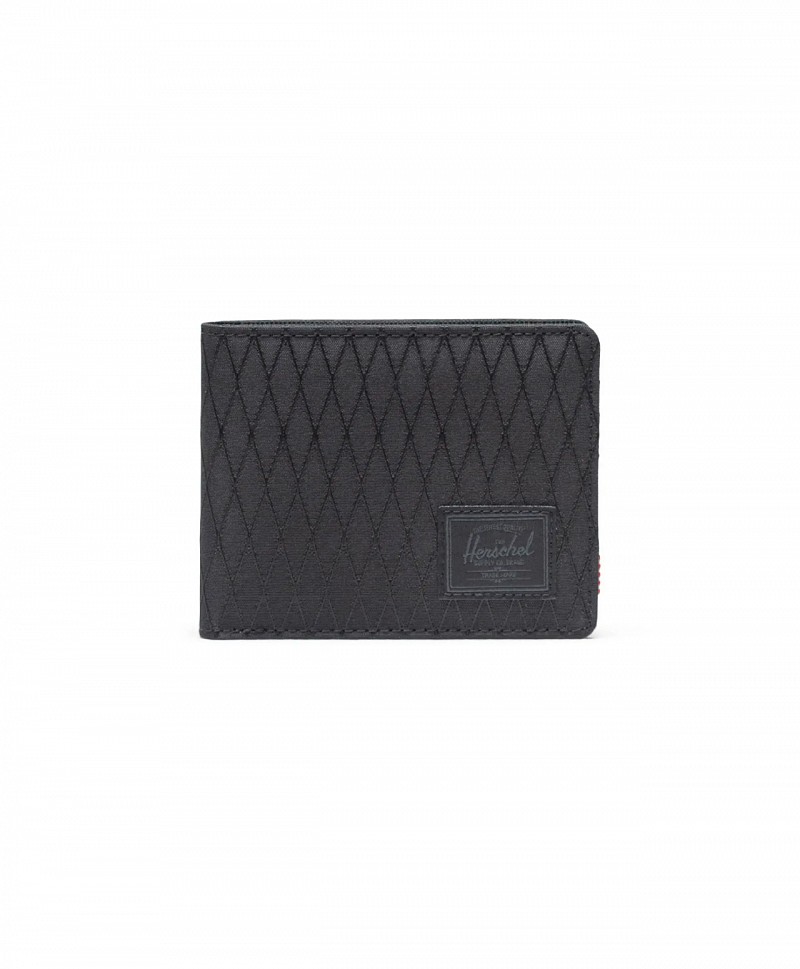 HERSCHEL ROY WALLET BLACK DIAMOND/BLACK