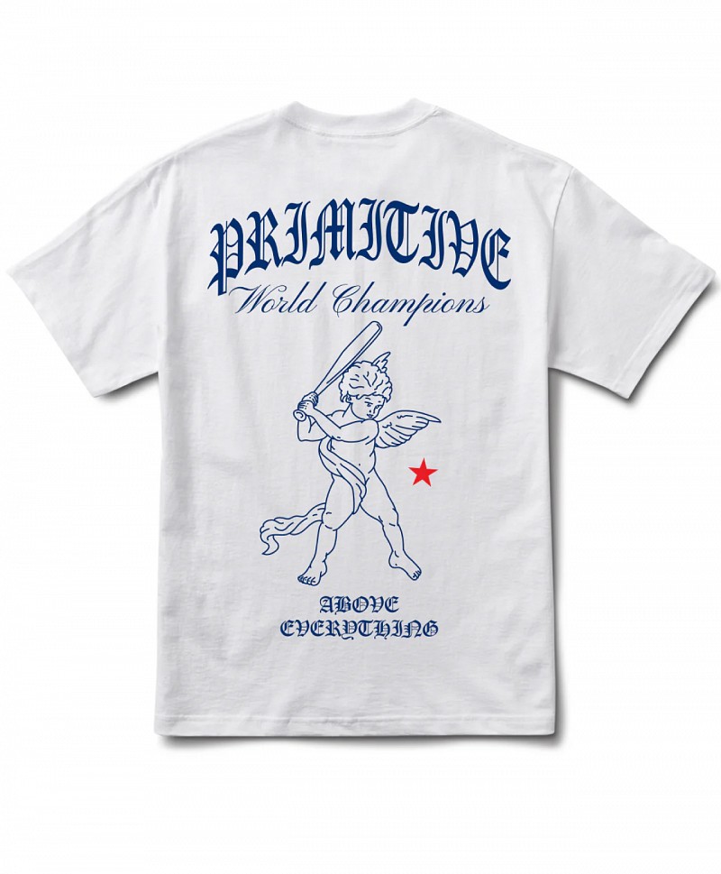PRIMITIVE LOYALTY HEAVYWEIGHT TEE WHITE