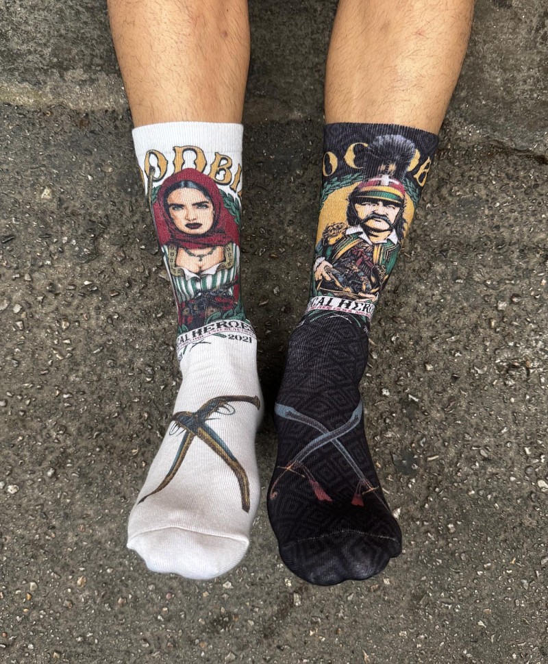 GOODBIE LEGENDS ROMANCE CREW SOCKS