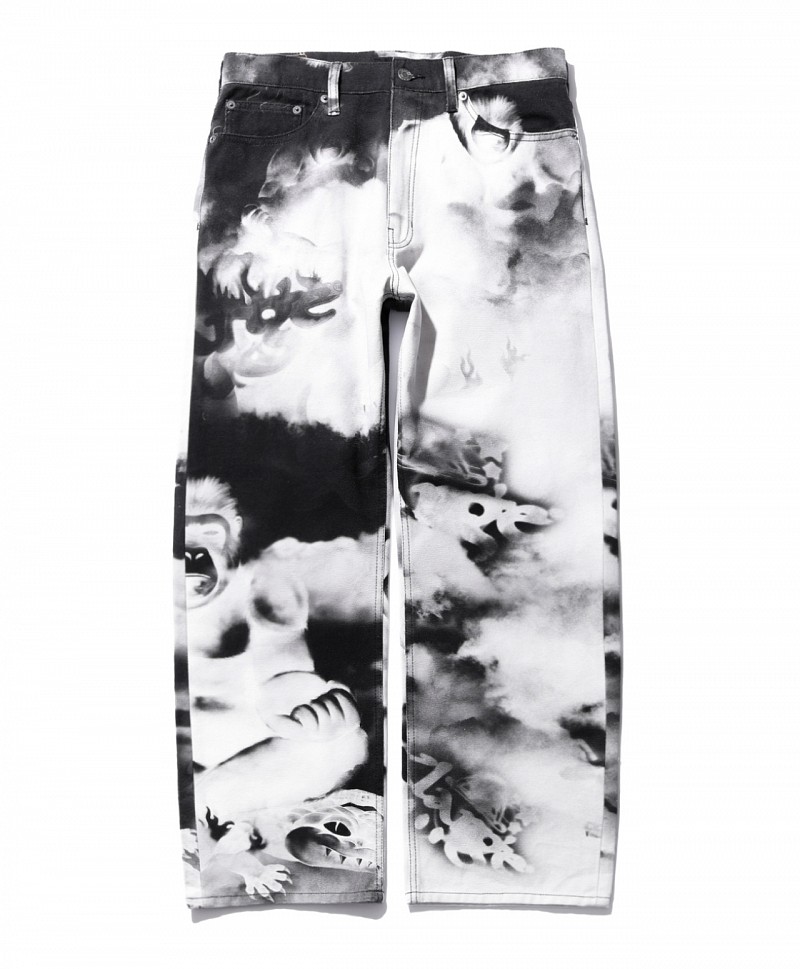 XLARGE MEDITATION ALL OVER PRINT PANTS MULTI