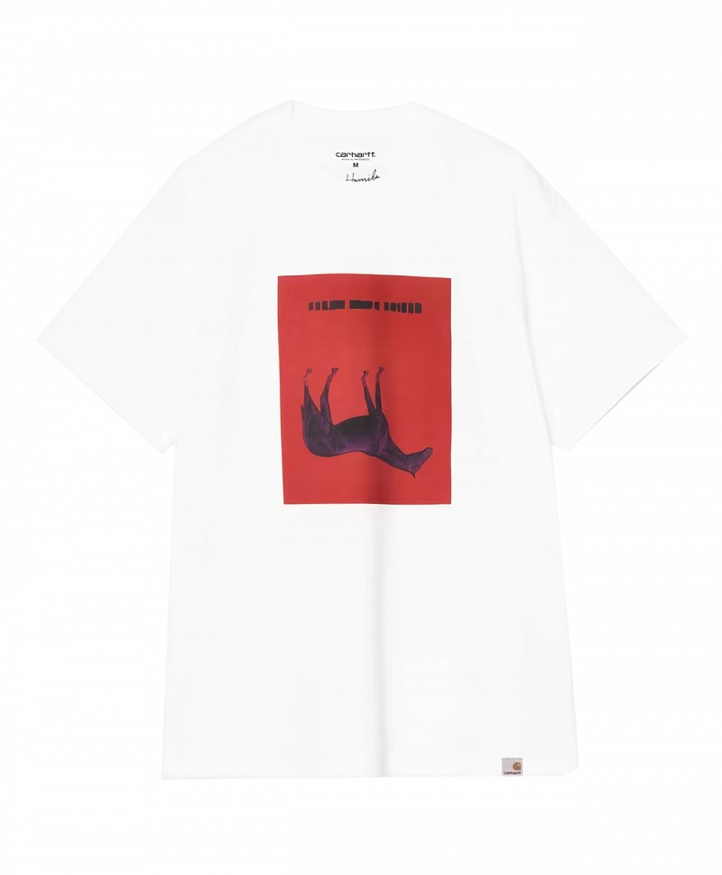 CARHARTT WIP SEAN HAMILTON 02 TEE WHITE