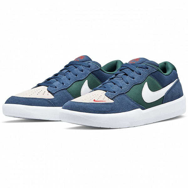 NIKE SB FORCE 58 NAVY/SUMMIT WHITE-NOBLE GREEN-WHITE