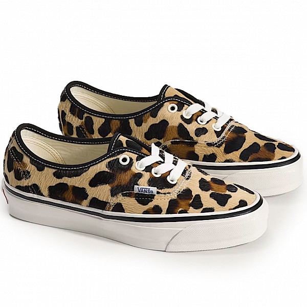VANS LX AUTHENTIC 44 LEOPARD ORANGE/BLACK