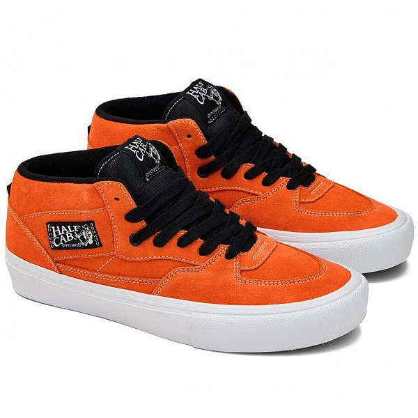VANS SKATE HALF CAB FLAME/WHITE