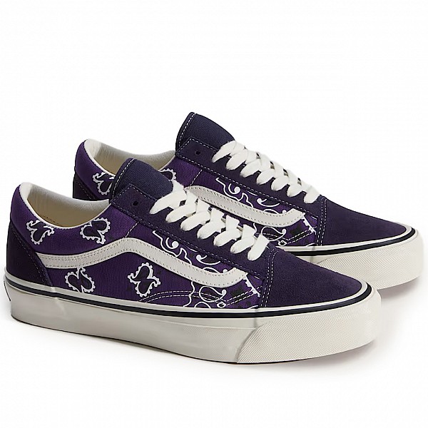 VANS LX OLD SKOOL BANDANA PLUM