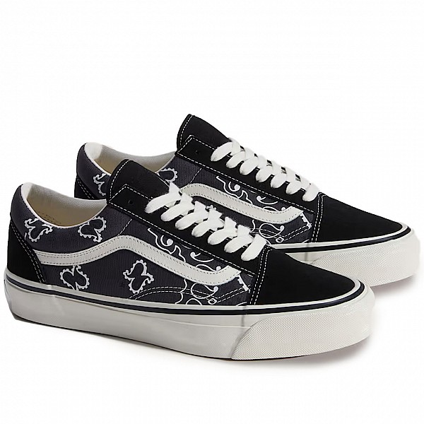 VANS LX OLD SKOOL BANDANA BLACK
