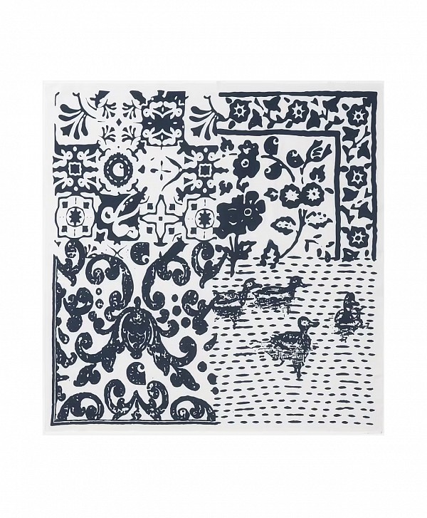 CARHARTT WIP VESTIGE BANDANA BLUE/WAX