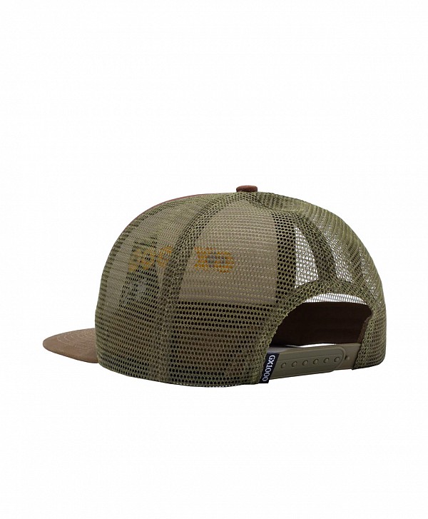 GX1000 OWL TRUCKER HAT BROWN/GREEN