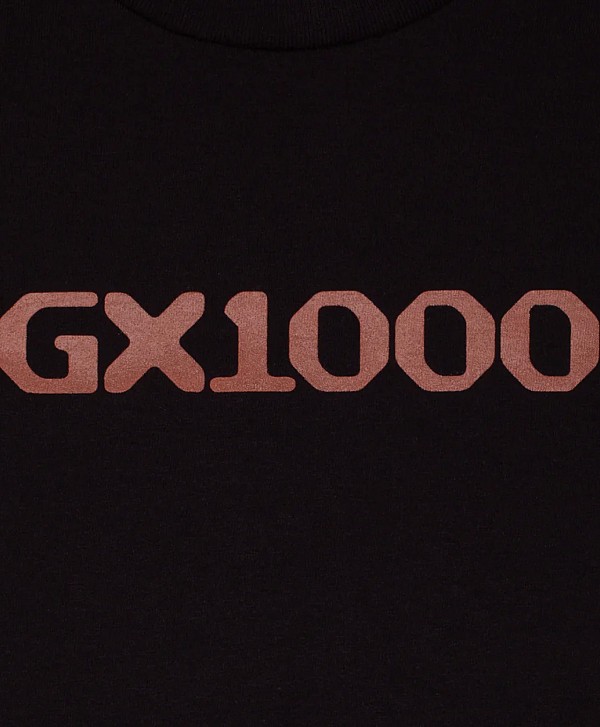GX1000 OG LOGO TEE BLACK/BROWN