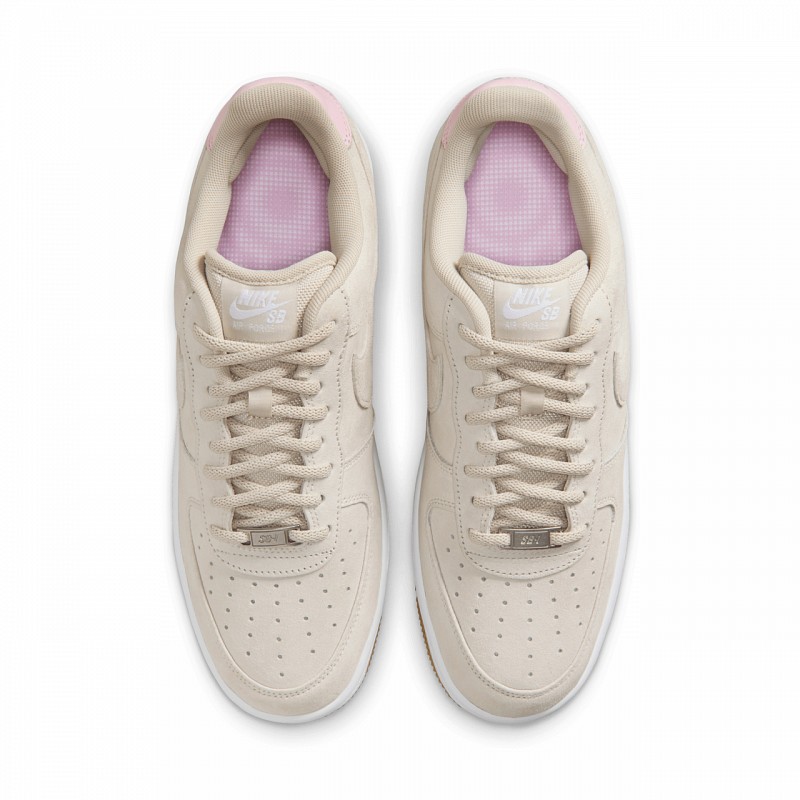 NIKE SB AIR FORCE 1 LOW LIGHT OREWOOD BROWN/PINK FOAM
