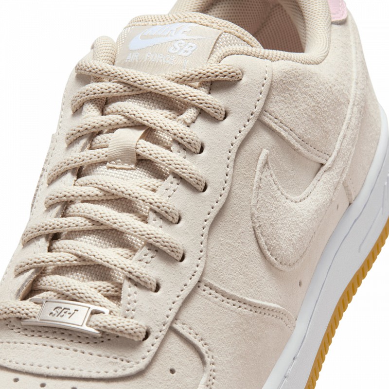 NIKE SB AIR FORCE 1 LOW LIGHT OREWOOD BROWN/PINK FOAM