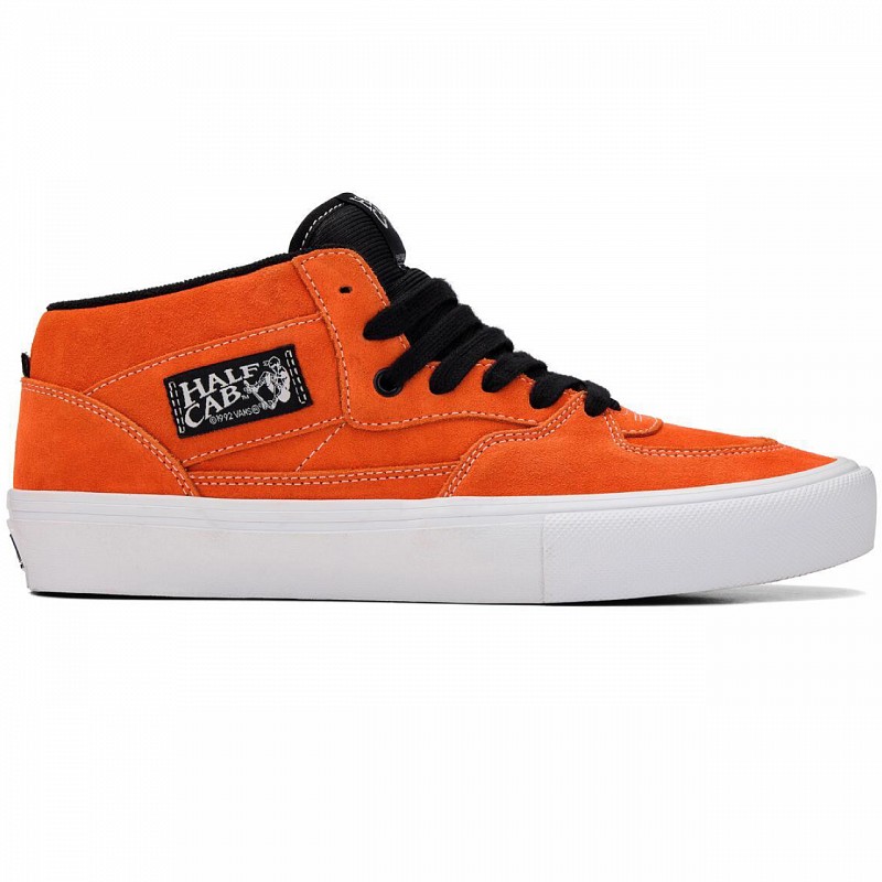 VANS SKATE HALF CAB FLAME/WHITE