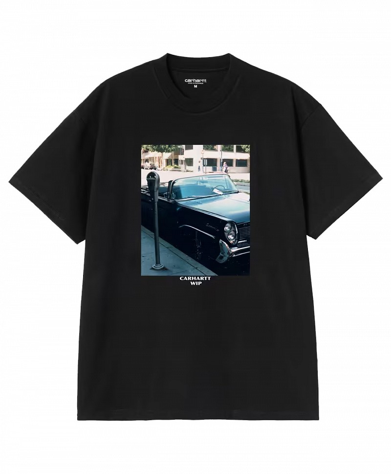 CARHARTT WIP WARM VIEWS TEE BLACK