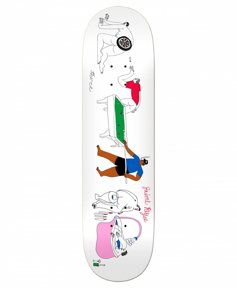 THERE JAMIE REYES PLAYER G.PRO SKATE DECK 8.06 MULTI