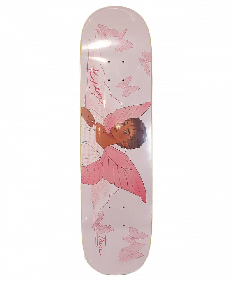 THERE KIEN BUTTERFLY SKATE DECK 8.25 PINK