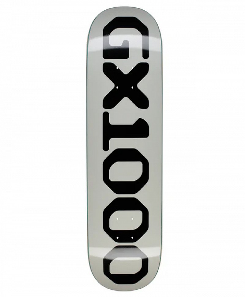 GX1000 OG LOGO SKATE DECK 8.25 GREY