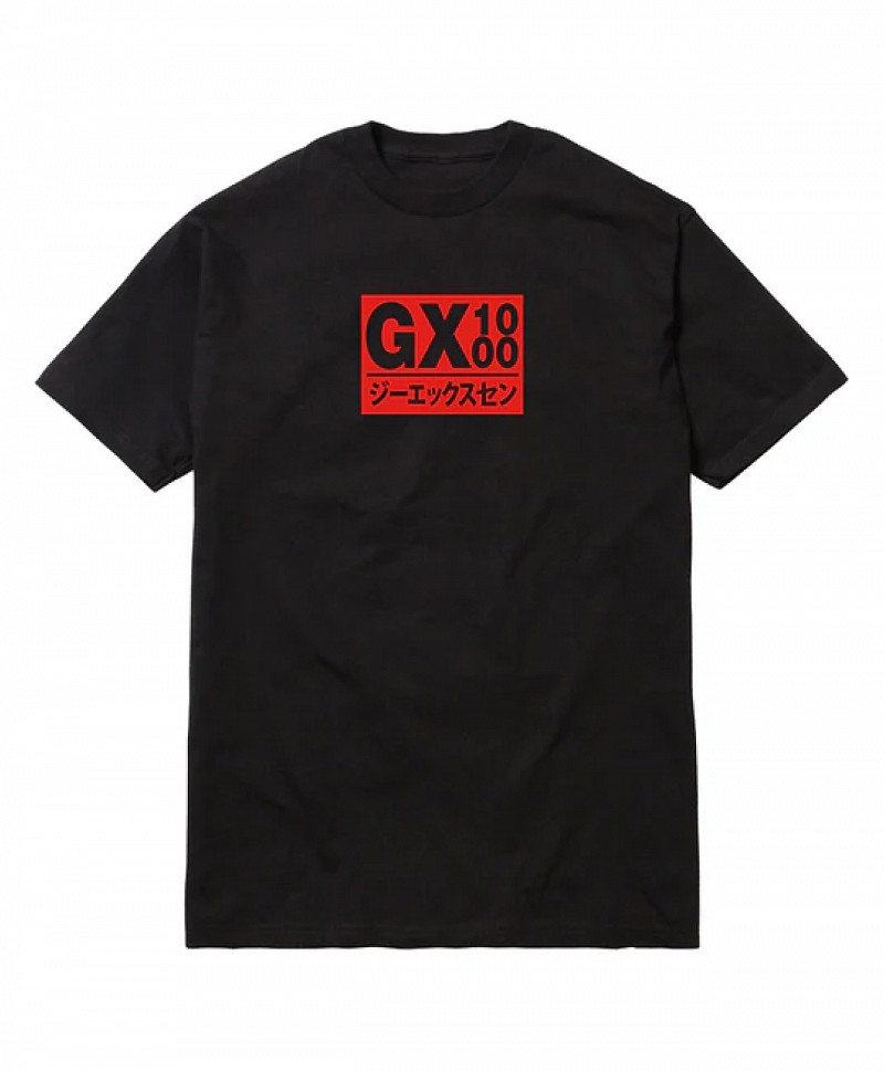 GX1000 JAPAN TEE BLACK/RED