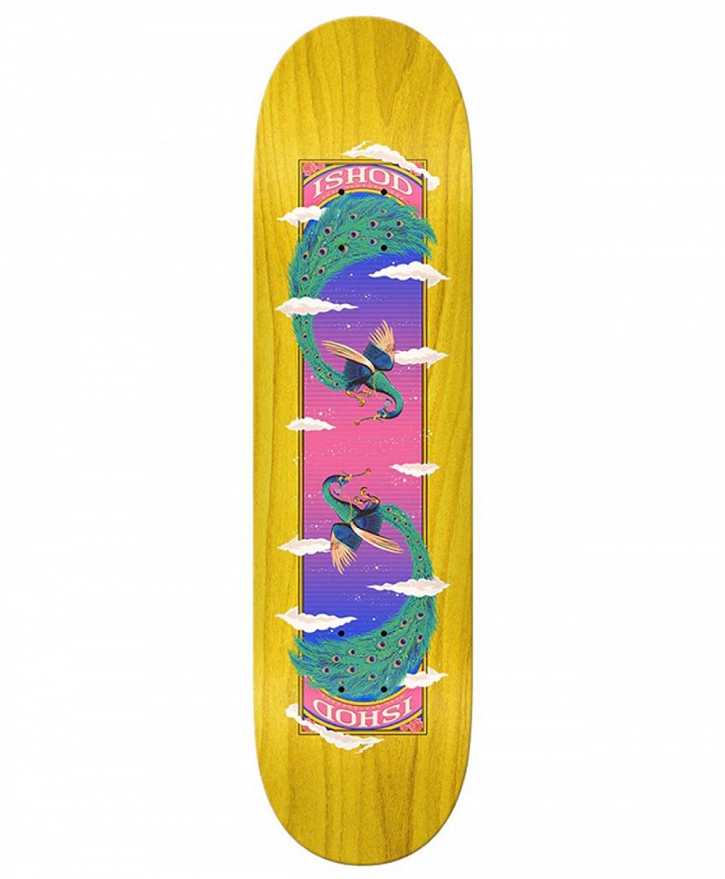 REAL FEATHERS TT WAIR SKATE DECK 8 MULTI