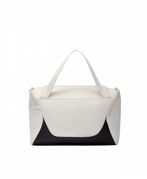 NIKE BRASILIA EXTRA SMALL DUFFLE BAG LIGHT BONE/BLACK