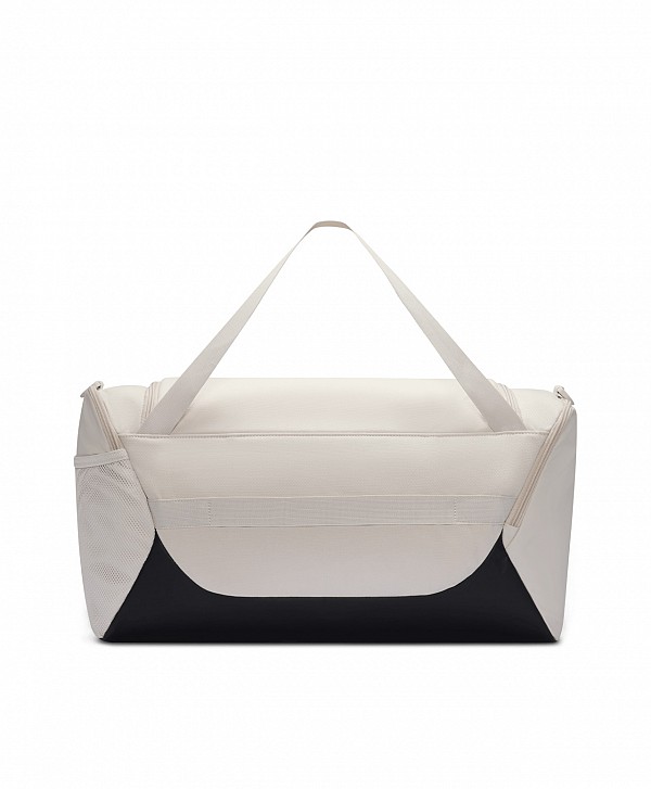 NIKE BRASILIA SMALL DUFFLE BAG LIGHT BONE/BLACK
