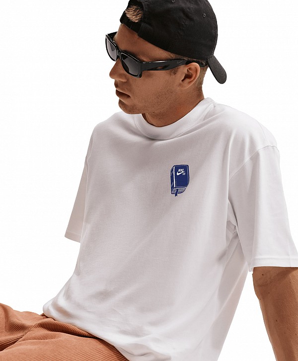 NIKE SB SKATE SPOTS TEE WHITE