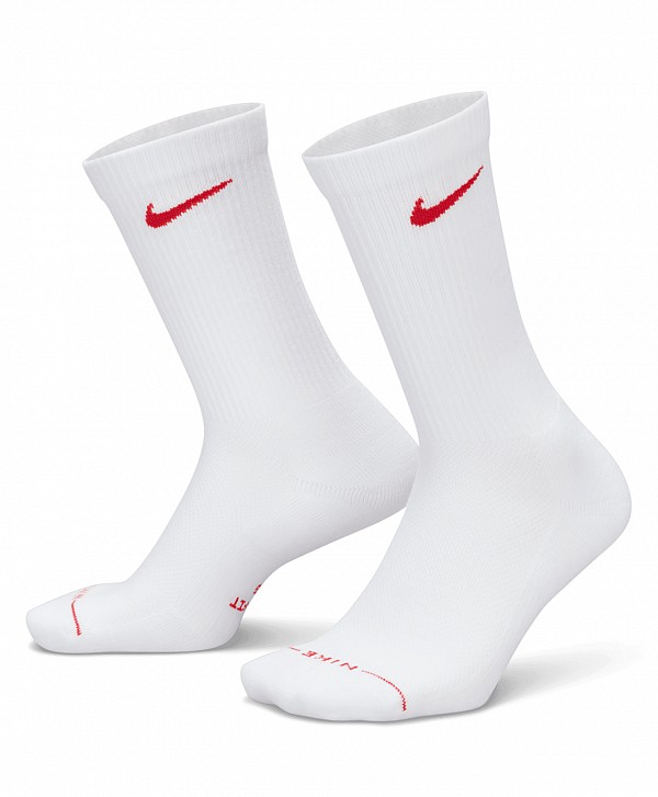 NIKE EVERYDAY ELEVATED CREW SOCKS 3-PACK WHITE/MULTI