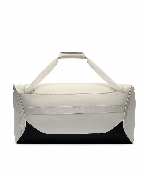 NIKE BRASILIA MEDIUM DUFFLE BAG LIGHT BONE/BLACK