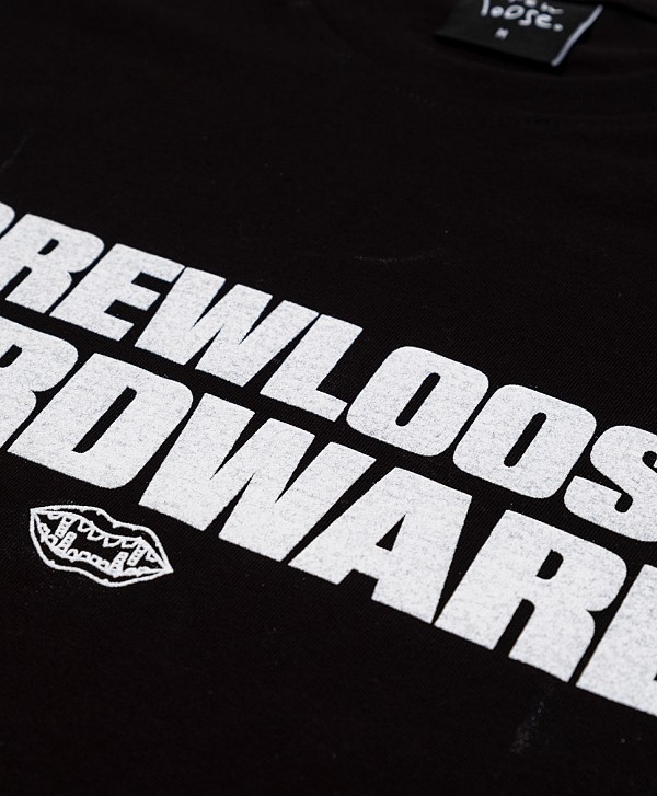 SCREW LOOSE SECURITY TEE BLACK