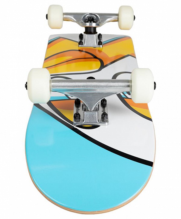 BIRDHOUSE CHICKEN OVERSIZED STAGE 1 COMPLETE SKATEBOARD 7.375" BLUE