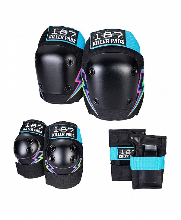 187 KILLER PADS JUNIOR SIX PACK SET ELECTRIC BOLT