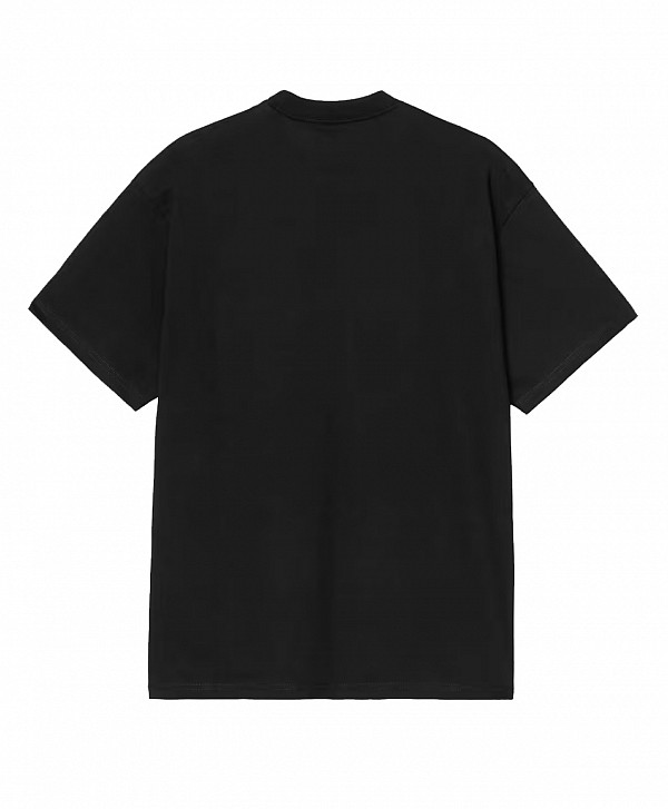 CARHARTT WIP COLUMN TEE BLACK