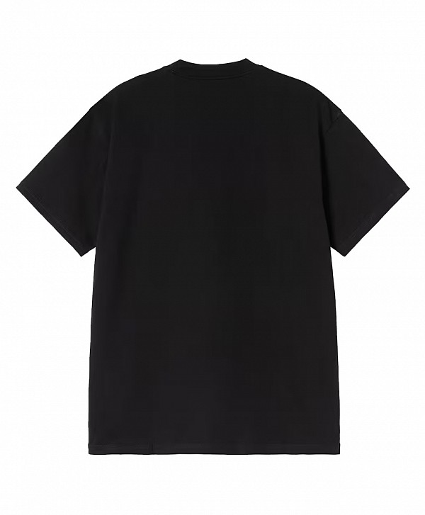 CARHARTT WIP DECK TEE BLACK