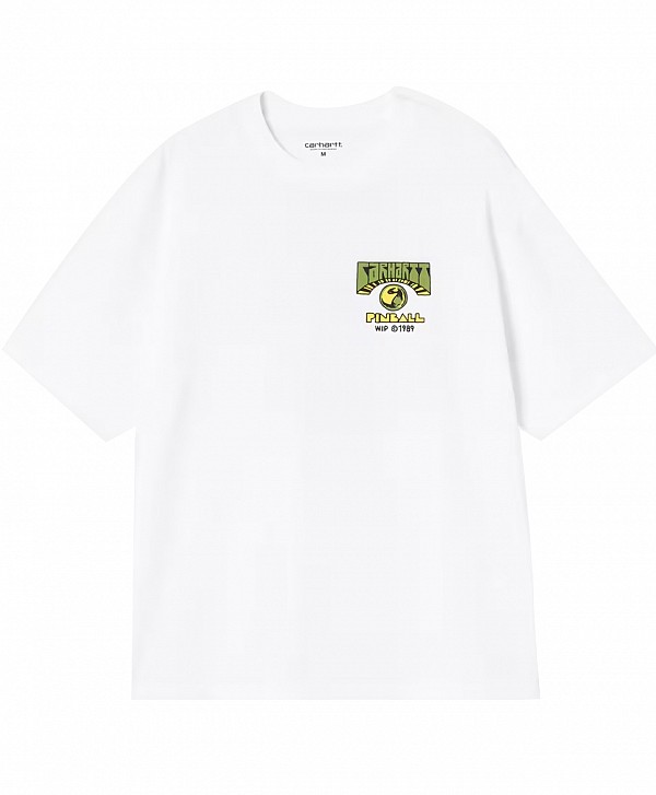 CARHARTT WIP PINBALL TEE WHITE