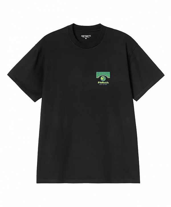 CARHARTT WIP PINBALL TEE BLACK