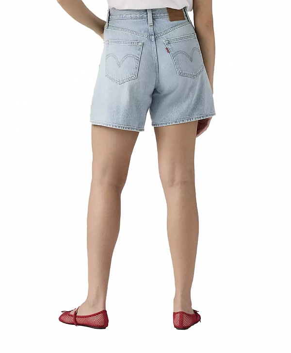 LEVI'S® HIGH RISE BAGGY WOMEN'S SHORTS FAR AND WIDE MEDIUM WASH