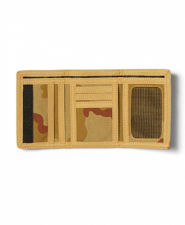 HUF 89 WALLET BROWN CAMO