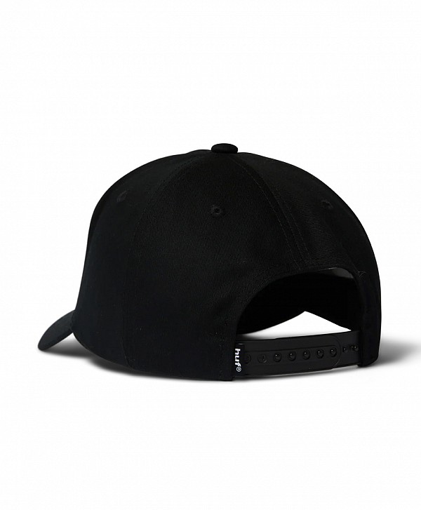 HUF 89 OVAL 5 PANEL HAT BLACK