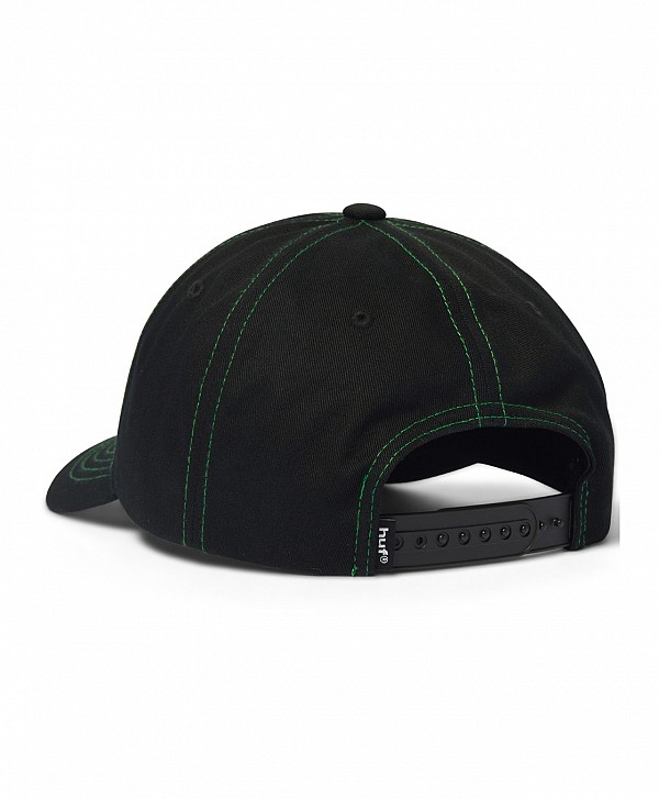 HUF STUCK ON YOU 6 PANEL CV HAT BLACK