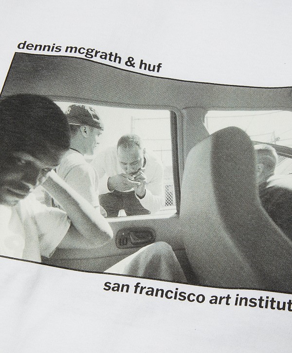 HUF PAVED WITH GOLD TEE WHITE
