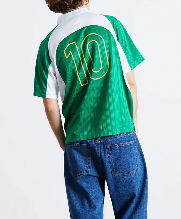 HUF SIDELINE SOCCER JERSEY CLOVER