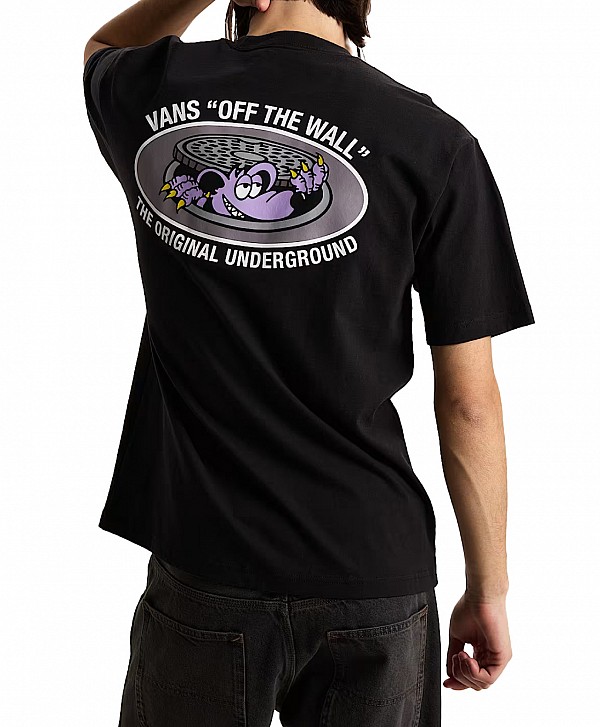 VANS DOWNSIDE TEE BLACK