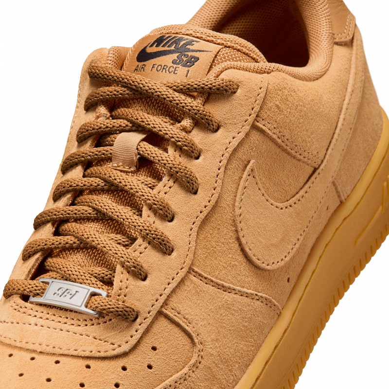 NIKE SB AIR FORCE 1 LOW FLAX/BLACK-GUM-LIGHT BROWN