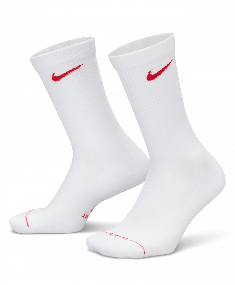 NIKE EVERYDAY ELEVATED CREW SOCKS 3-PACK WHITE/MULTI