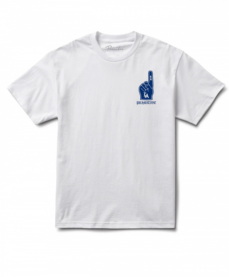 PRIMITIVE GAME DAY HEAVYWEIGHT TEE WHITE