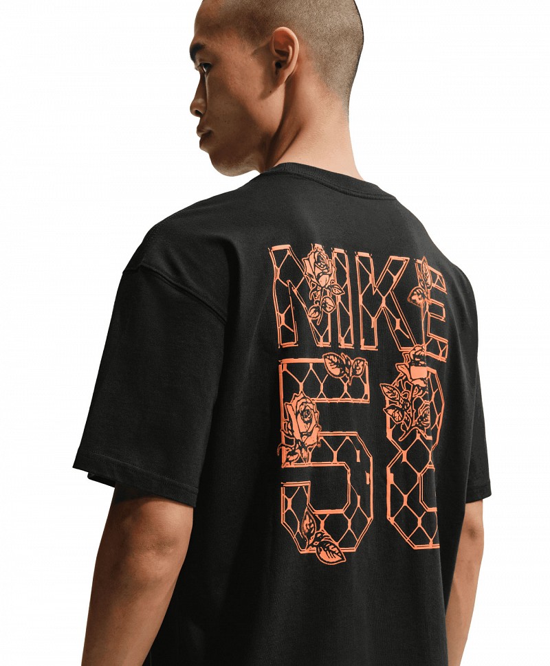 NIKE SB SKATE VARSITY TEE BLACK