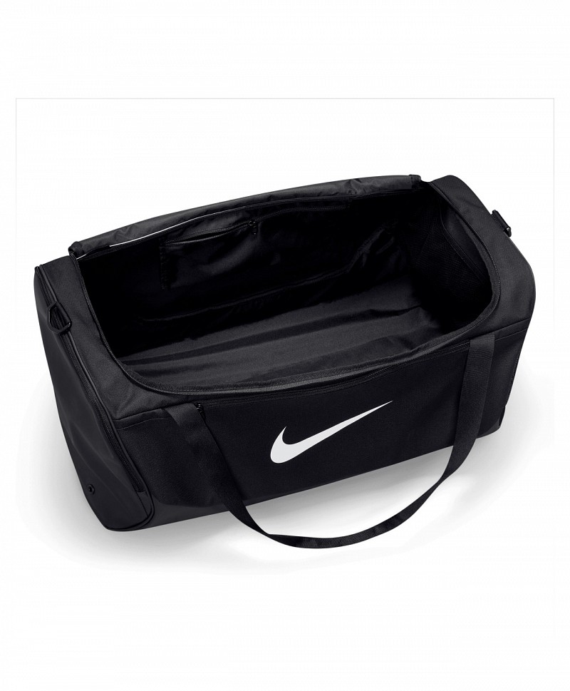 NIKE BRASILIA LARGE DUFFLE BAG BLACK/WHITE
