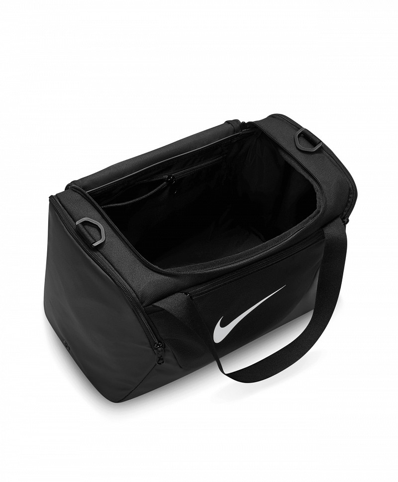 NIKE BRASILIA EXTRA SMALL DUFFLE BAG BLACK/WHITE