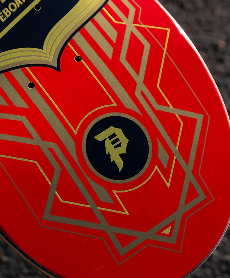 PRIMITIVE RODRIGUEZ ALL STAR EAGLE SKATE DECK 8.25 RED