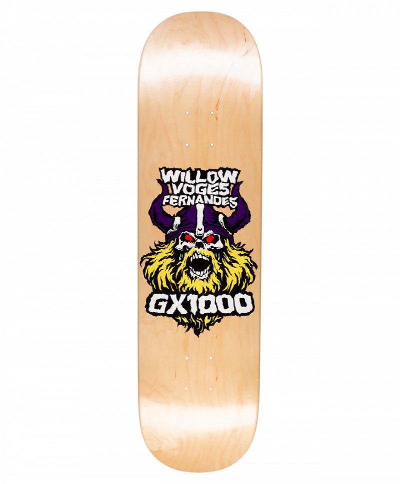 GX1000 VIKING WILLOW SKATE DECK NATURAL