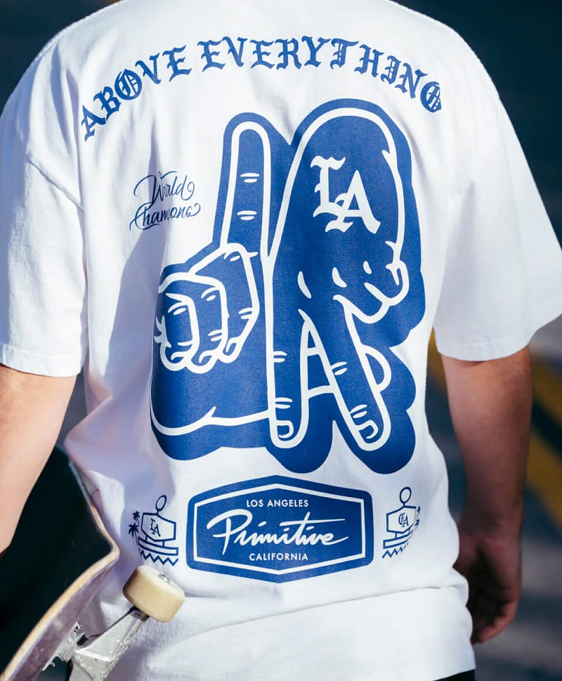 PRIMITIVE GAME DAY HEAVYWEIGHT TEE WHITE